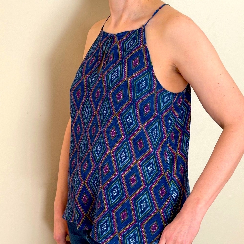 Old Navy Spaghetti Strap Flowey Top Sz L